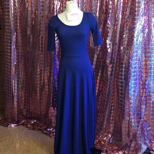 NWT LULAROE ANA dress in maxi length in size extra small